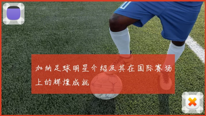 加纳足球明星介绍及其在国际赛场上的辉煌成就