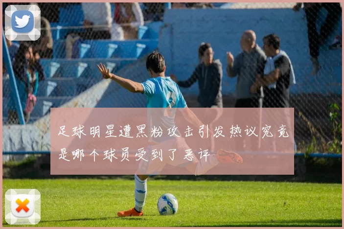 足球明星遭黑粉攻击引发热议究竟是哪个球员受到了恶评
