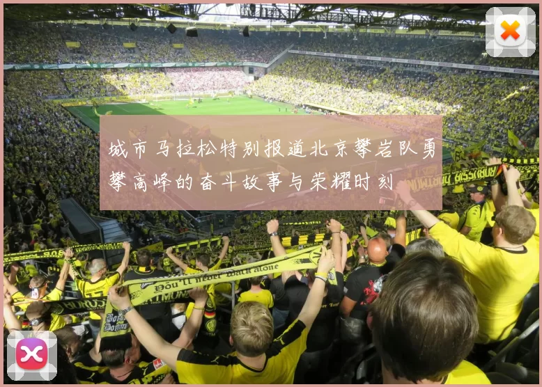 城市马拉松特别报道北京攀岩队勇攀高峰的奋斗故事与荣耀时刻