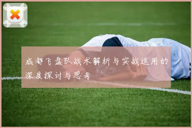 成都飞盘队战术解析与实战运用的深度探讨与思考